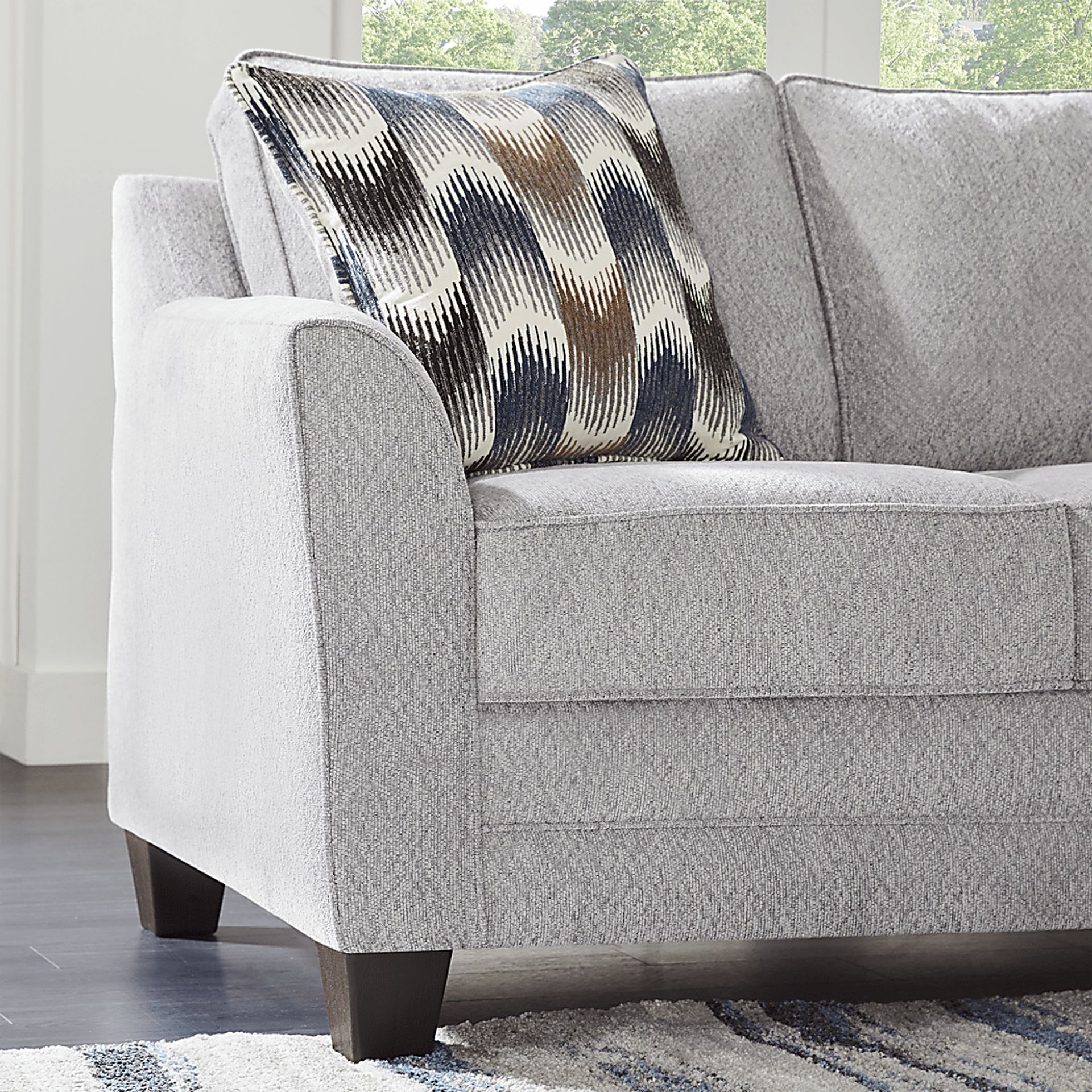 Jenisse Gray 7 Pc Living Room - Image 3