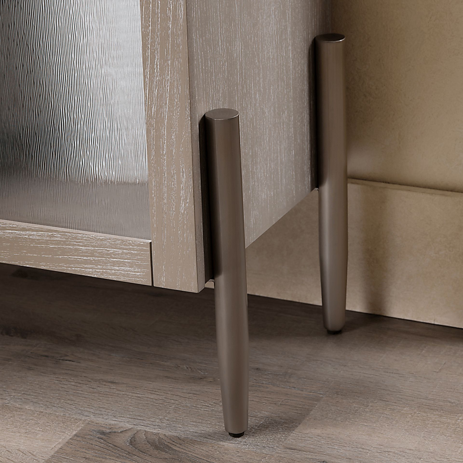Jenkins Khaki Two Door Cabinet - Image 5