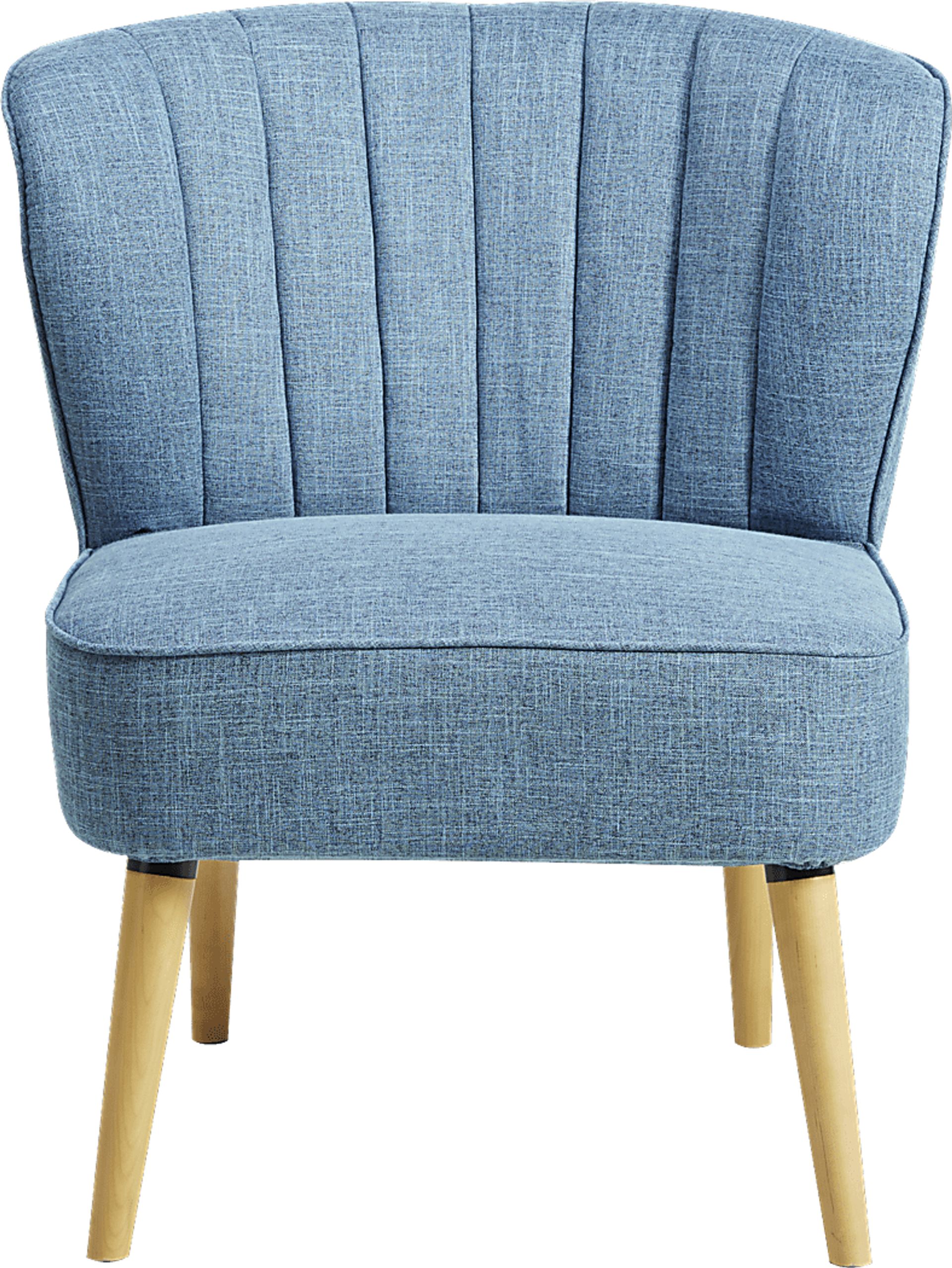 Jennalyn Blue Accent Chair - Image 1