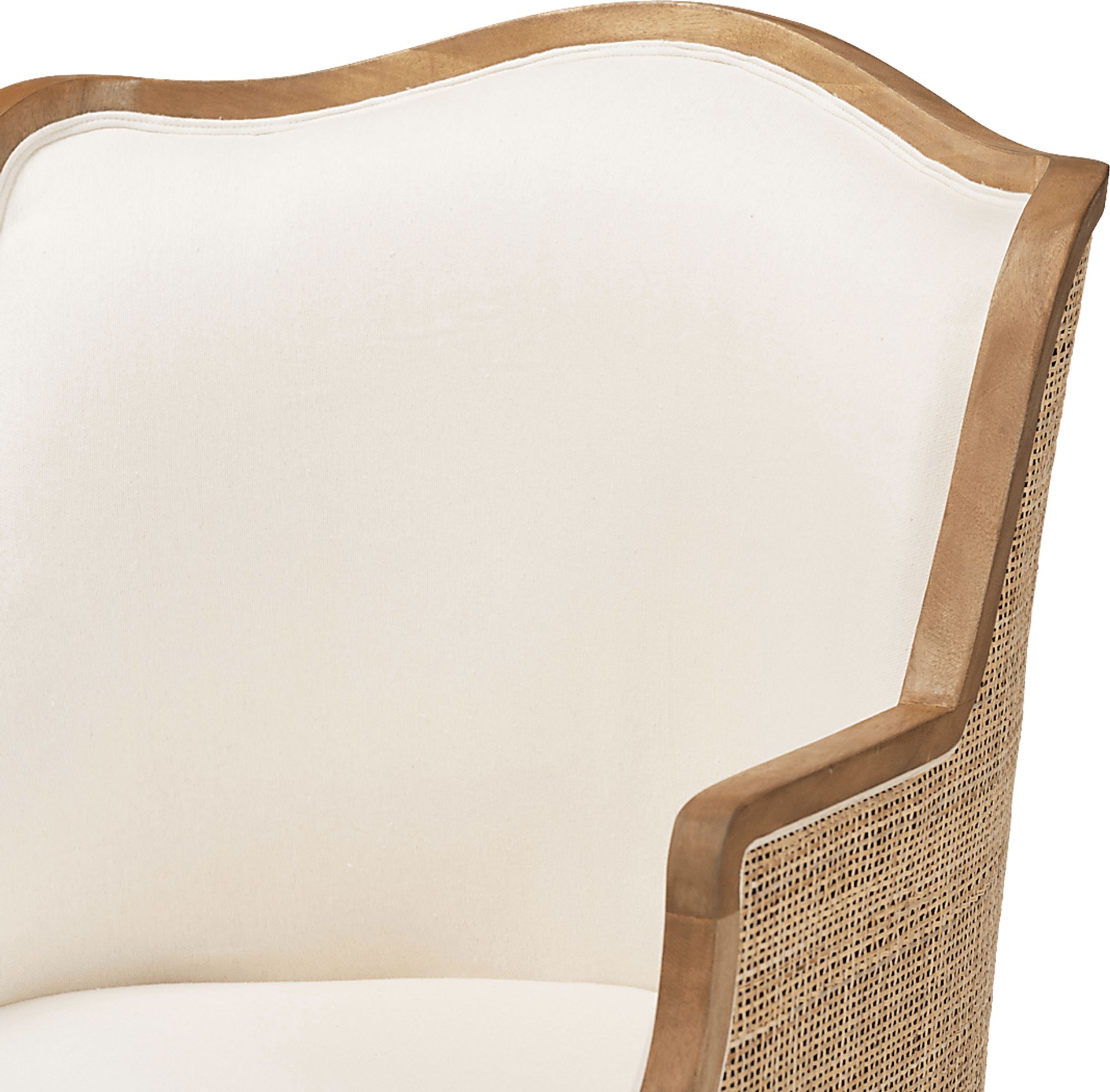 Jenness Oak Accent Chair - Image 7