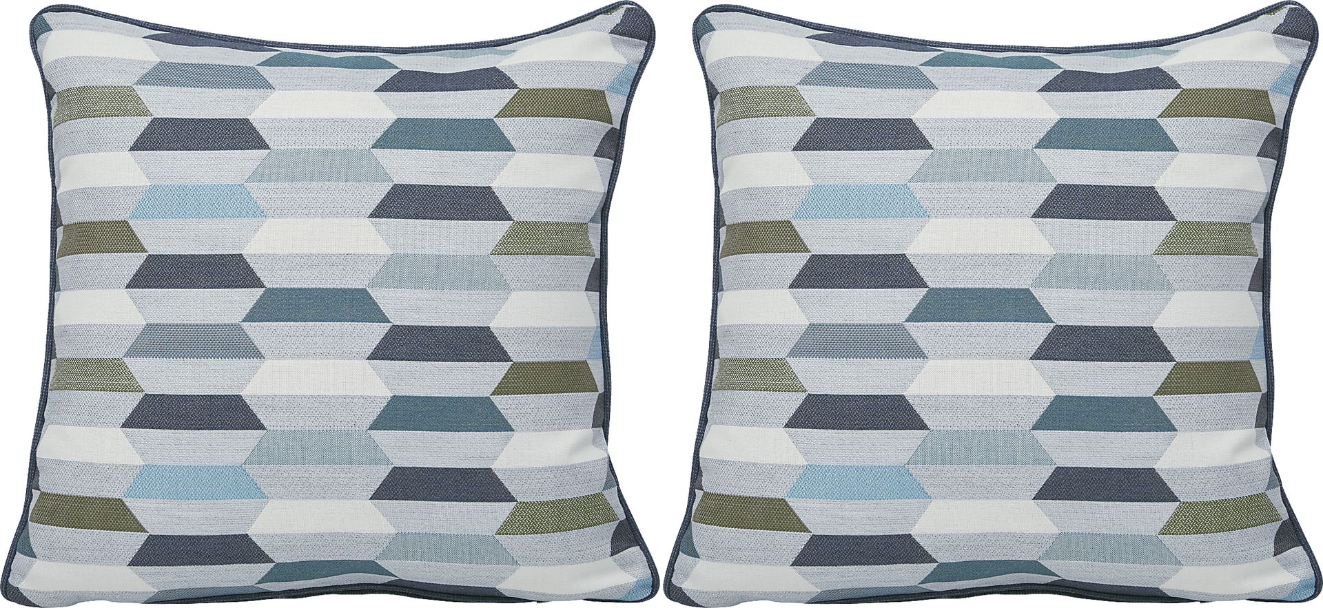 Precise Galaxy Indoor/Outdoor Accent Pillow, Set of Two - Image 1