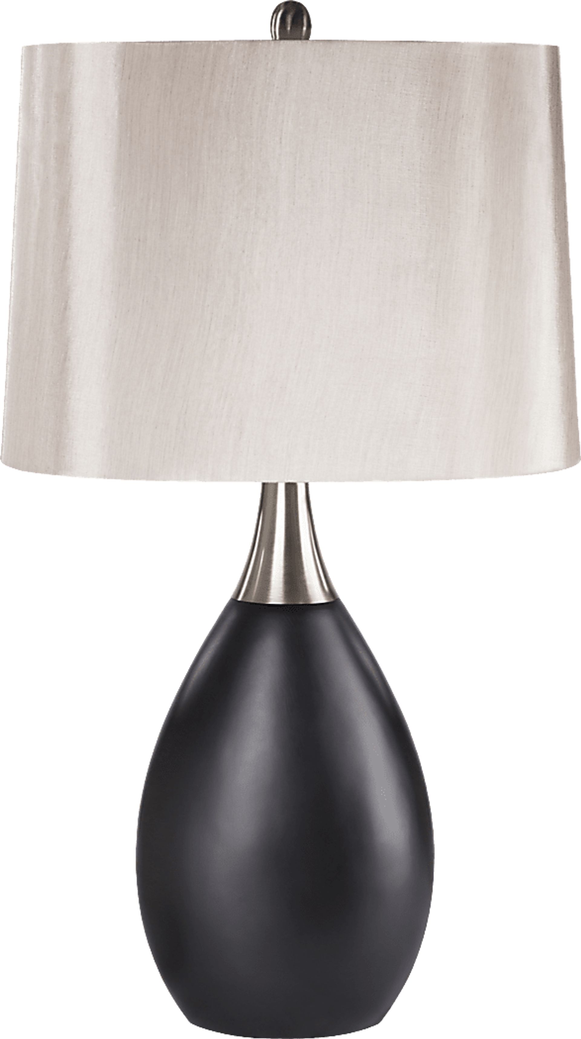 Jennichelle Hollow Black Lamp - Image 1