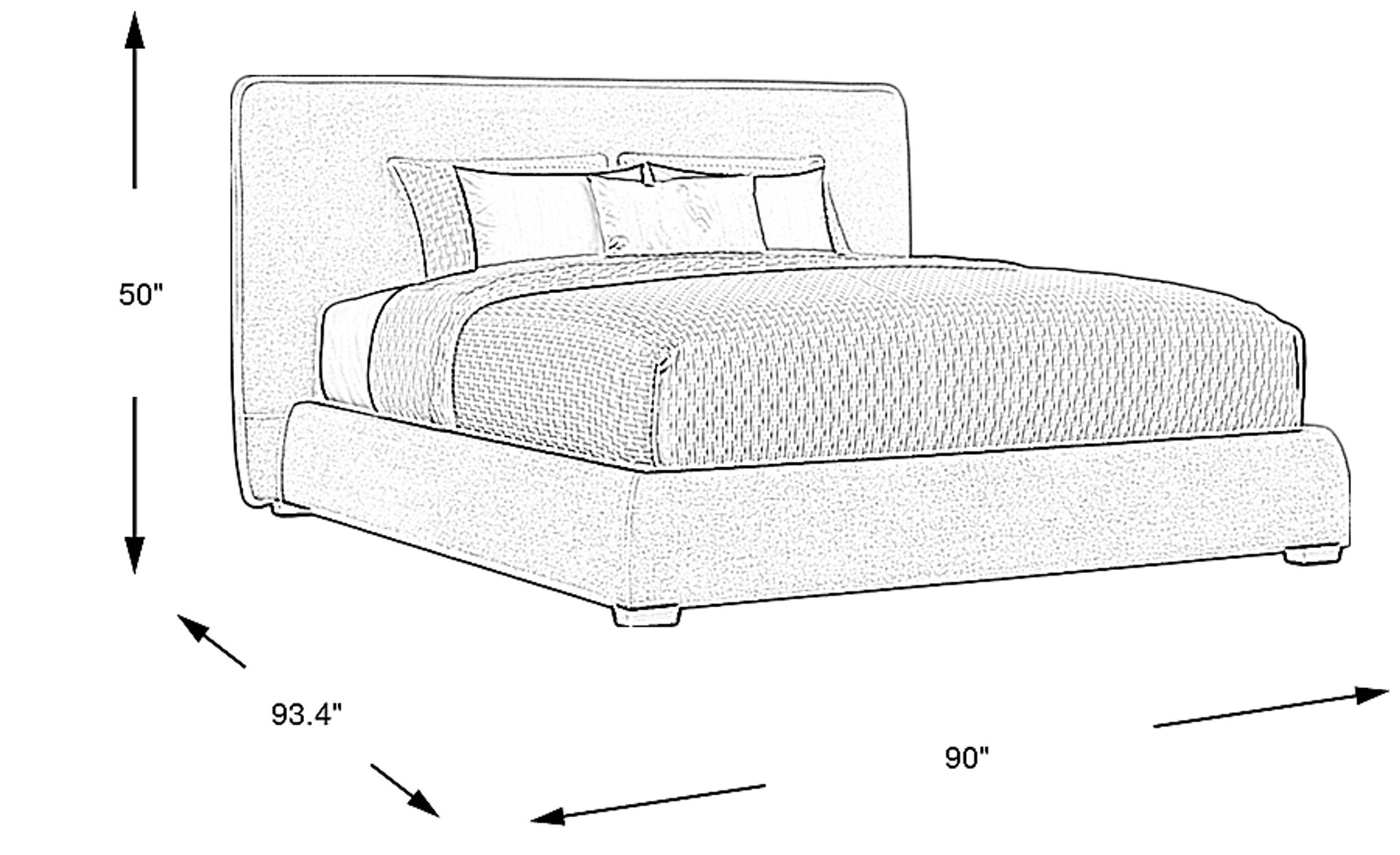 Dimension Image. Please refer to the Dimension Tab on this page for dimension details.