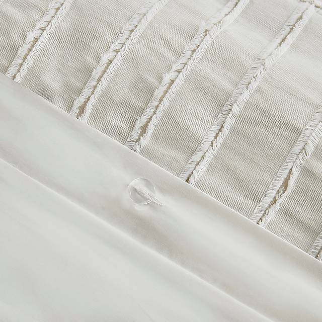 Jennix Ivory Queen Comforter Set - Thumbnail - Image 11