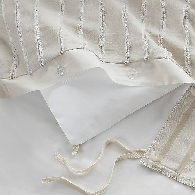 Jennix Ivory Queen Comforter Set - Thumbnail - Image 12