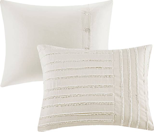 Jennix Ivory Queen Comforter Set - Thumbnail - Image 13