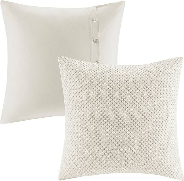 Jennix Ivory Queen Comforter Set - Thumbnail - Image 7
