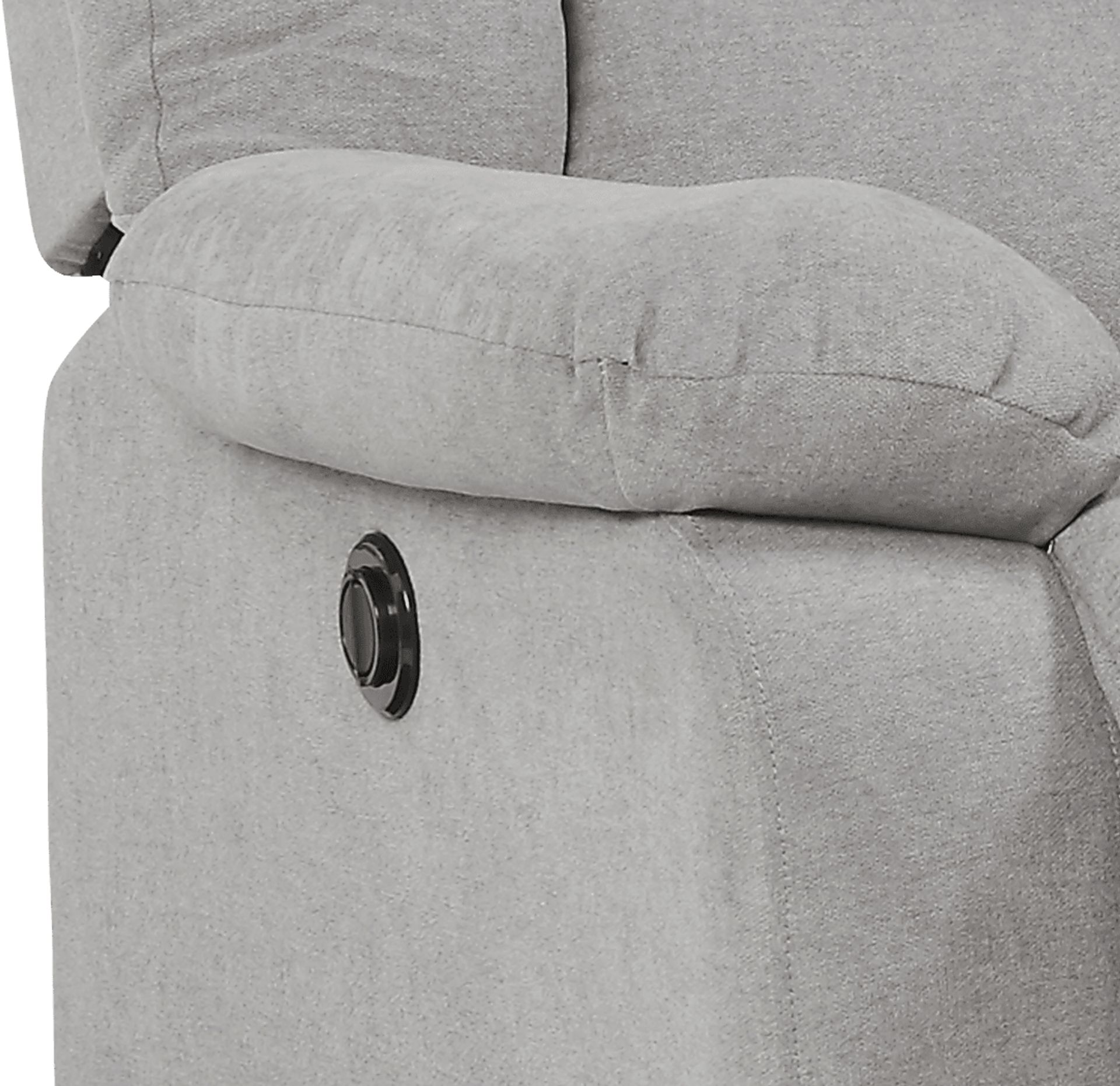Jensen Beach Gray Power Recliner - Image 3