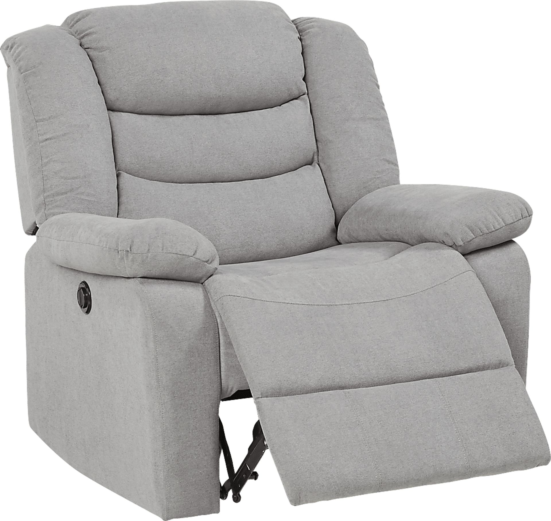 Jensen Beach Gray Power Recliner - Image 1