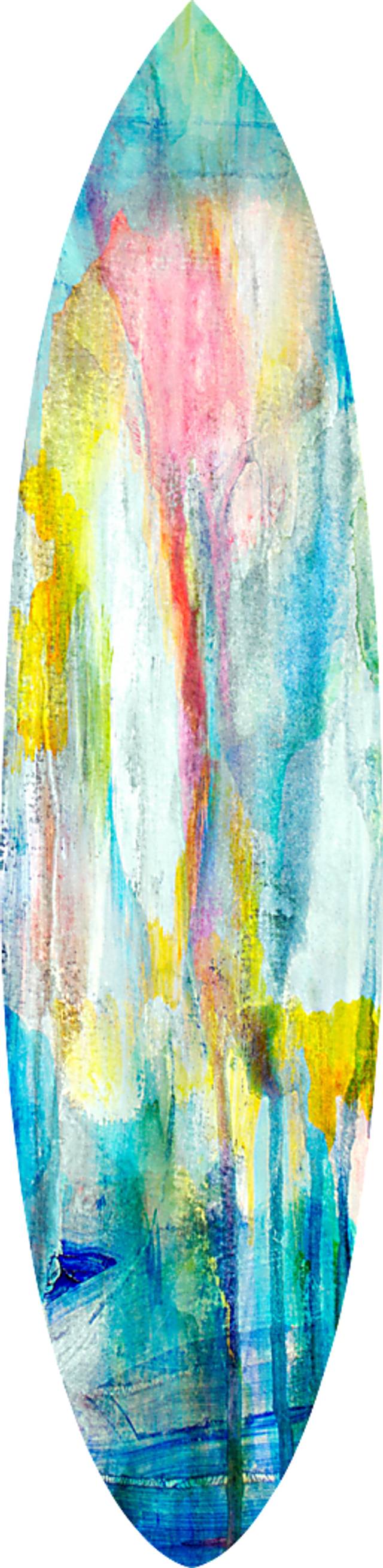 Jenslie Teal Wall Decor - Thumbnail - Image 1