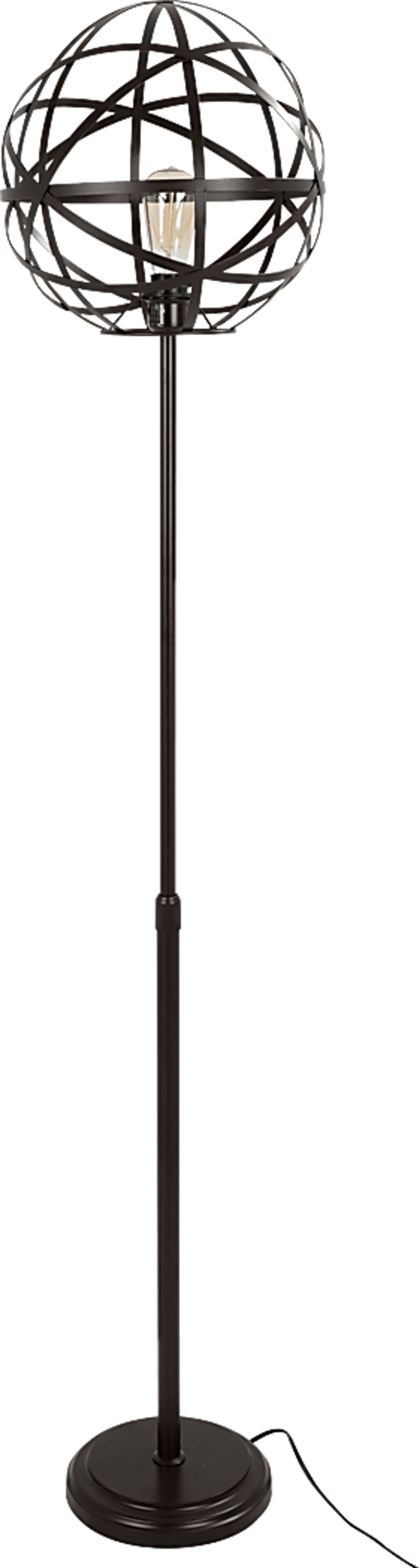 Jenton Hollow Bronze Floor Lamp - Image 4