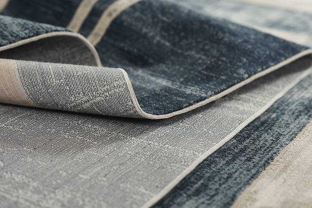 Jenzen Blue 7'9 x 9'10 Rug - Thumbnail - Image 6