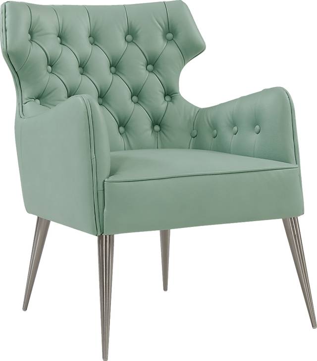 Jerauld Green Accent Chair - Thumbnail - Image 1