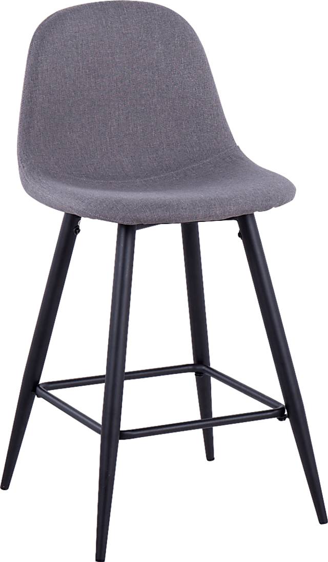Jerdone Charcoal Counter Height Stool, Set of 2 - Thumbnail - Image 3