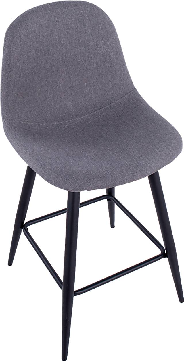 Jerdone Charcoal Counter Height Stool, Set of 2 - Thumbnail - Image 4