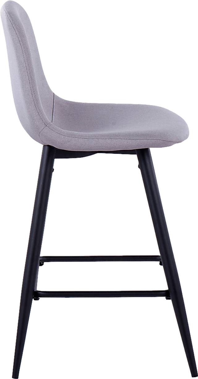 Jerdone Light Gray Counter Height Stool, Set of 2 - Thumbnail - Image 6