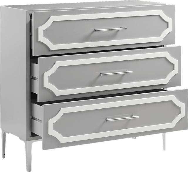Jerese Gray Accent Cabinet - Thumbnail - Image 3