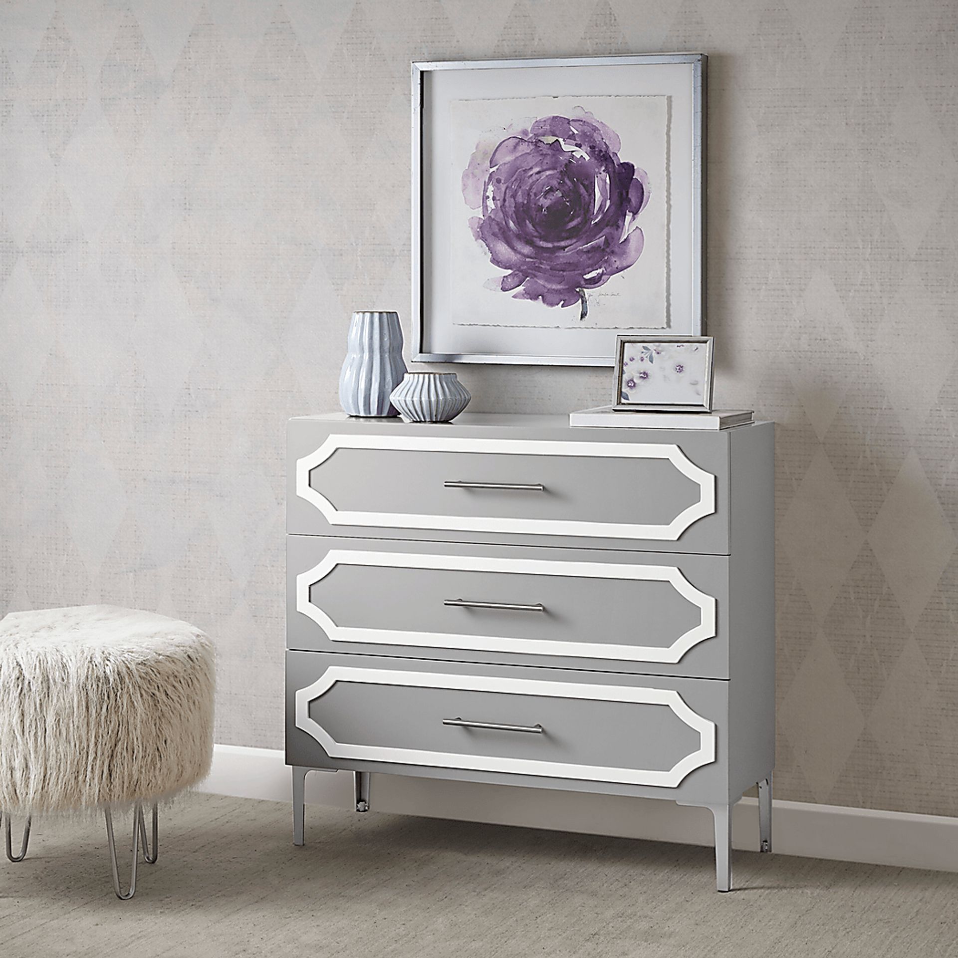 Jerese Gray Accent Cabinet - Image 10