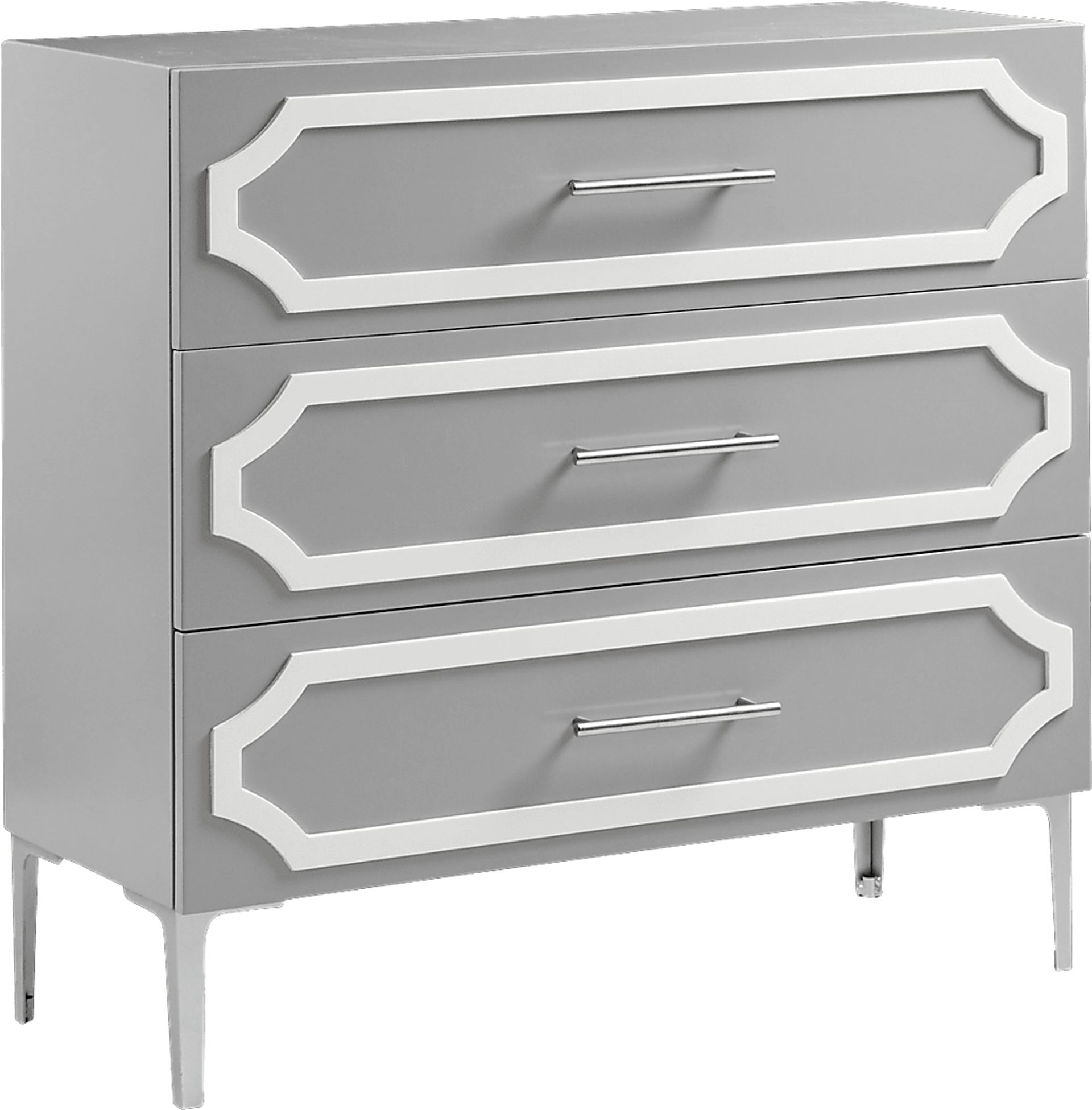 Jerese Gray Accent Cabinet - Image 1
