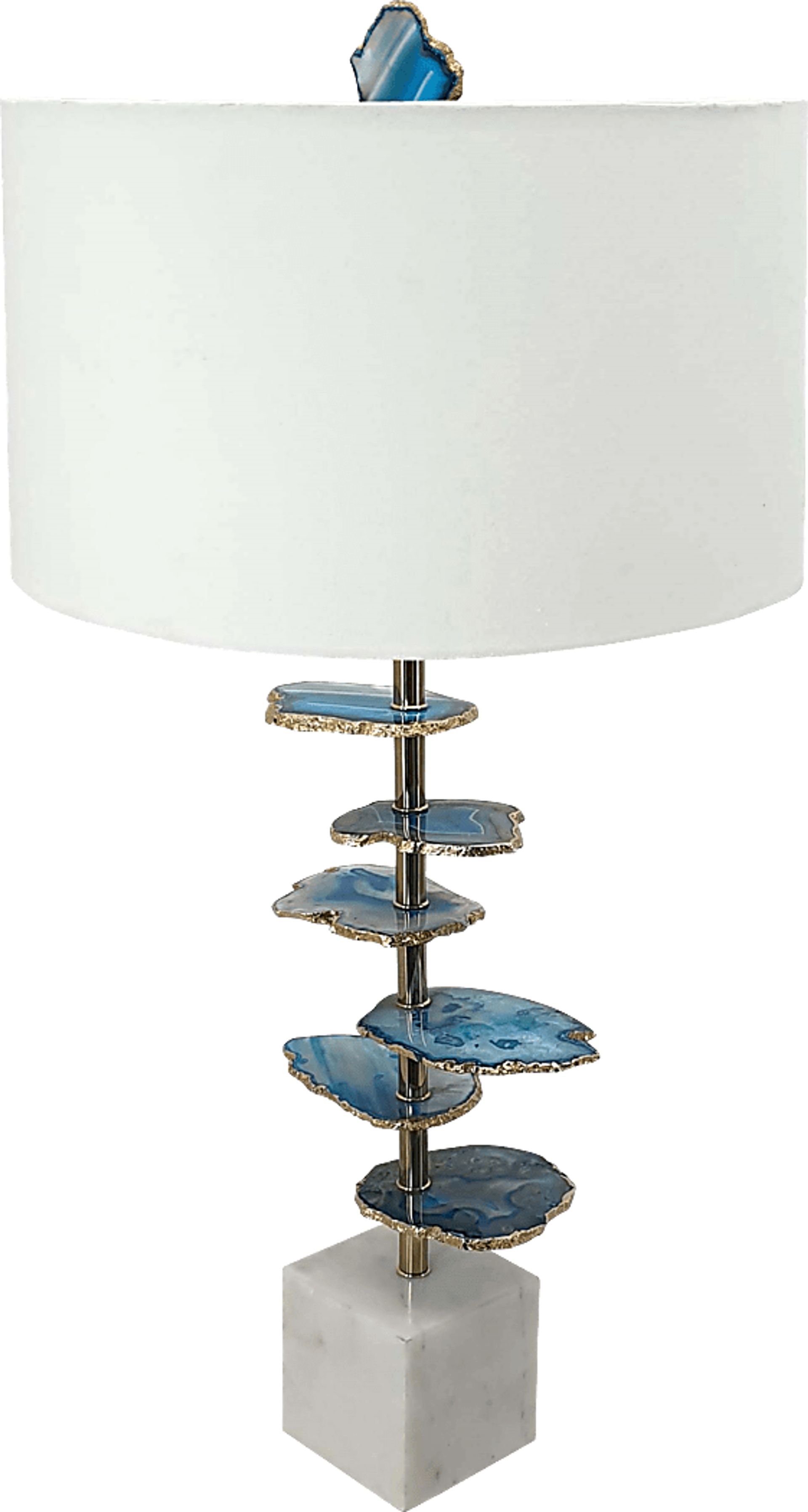 Jericho Boulevard Blue Lamp - Image 1
