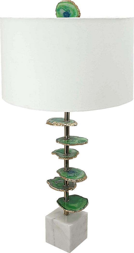 Jericho Boulevard Green Lamp
