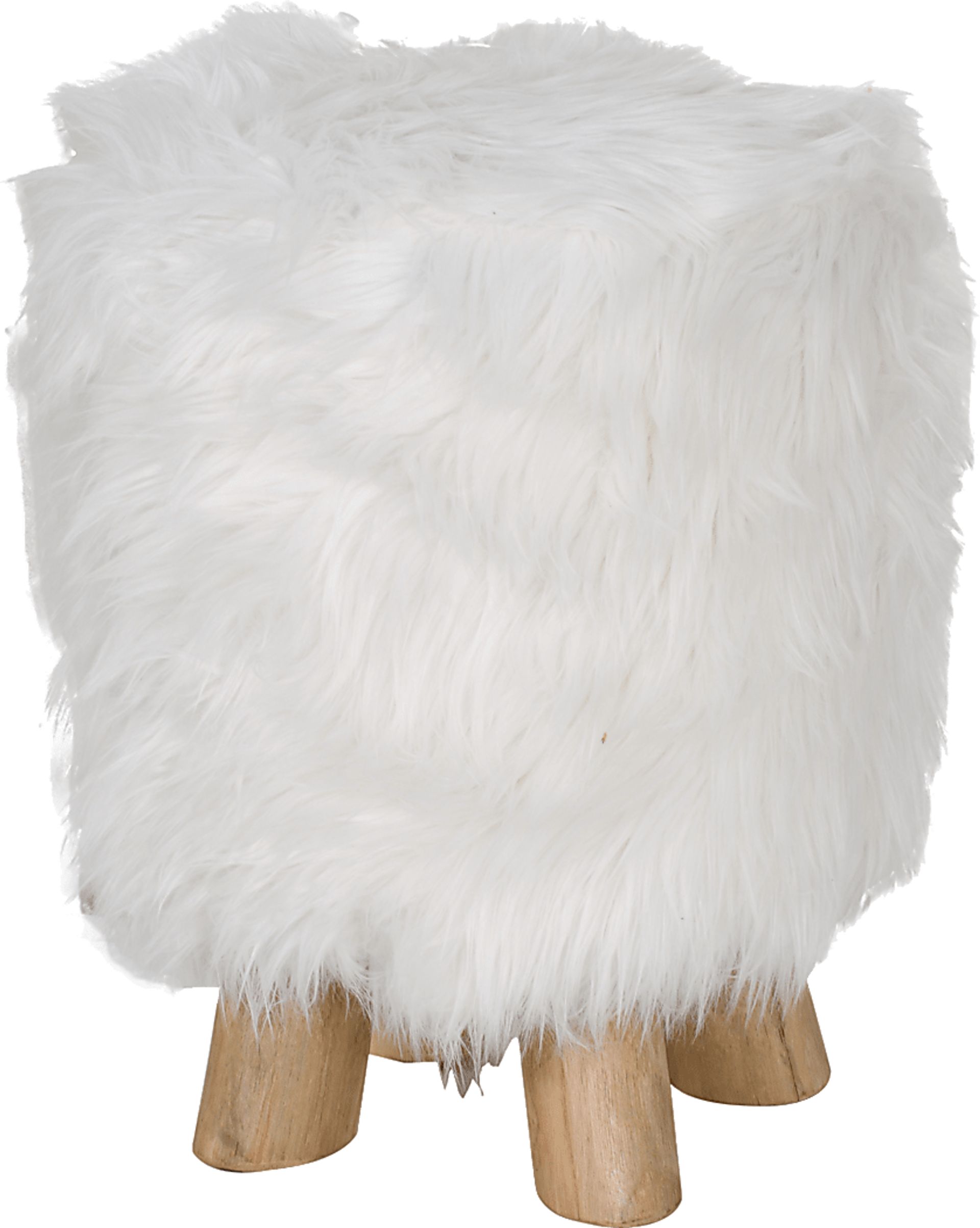Jerryn White Stool - Image 3