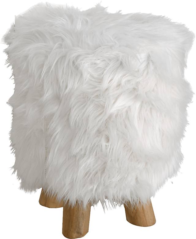 Jerryn White Stool - Thumbnail - Image 1