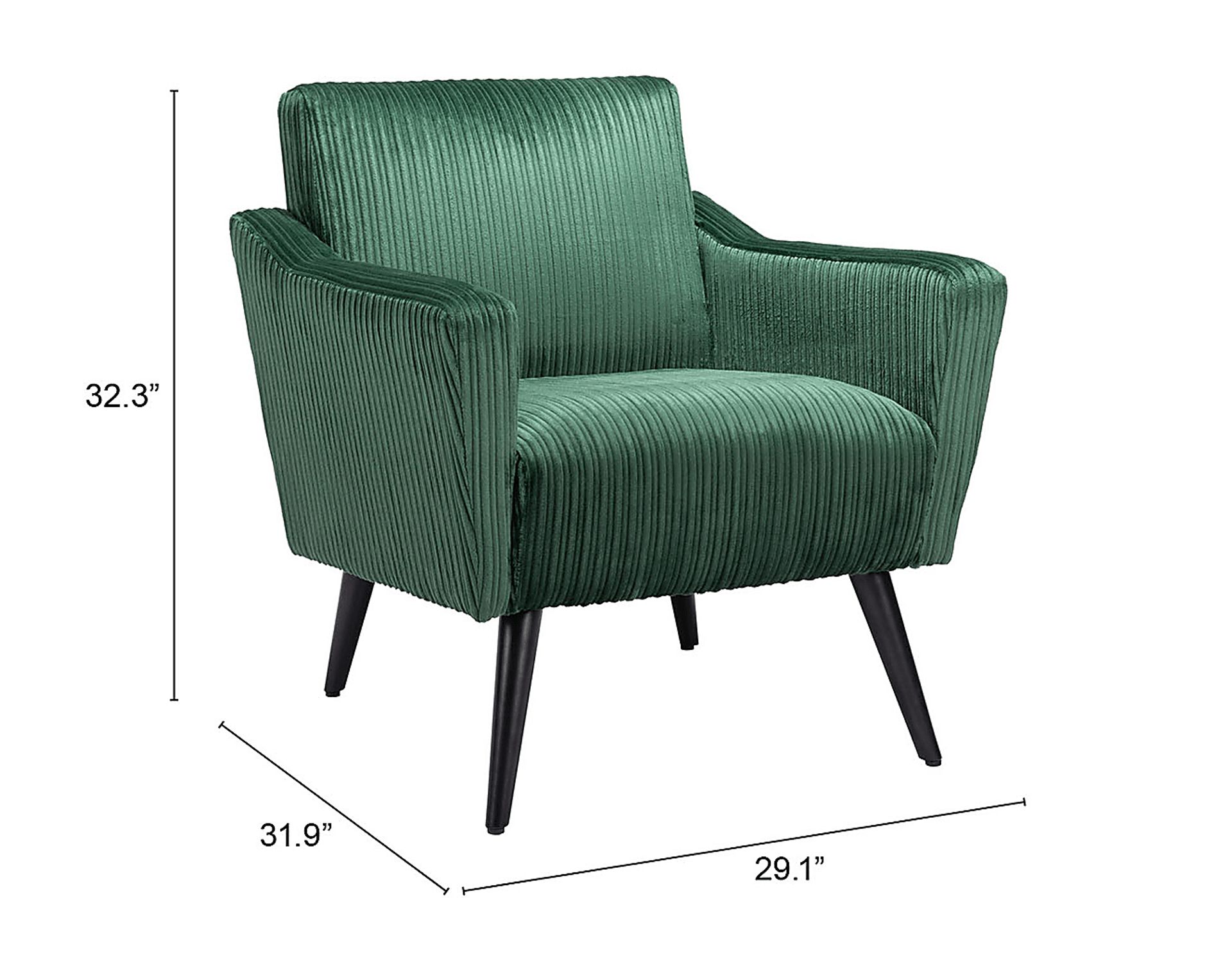 Jerstad Green Accent Chair - Image 10