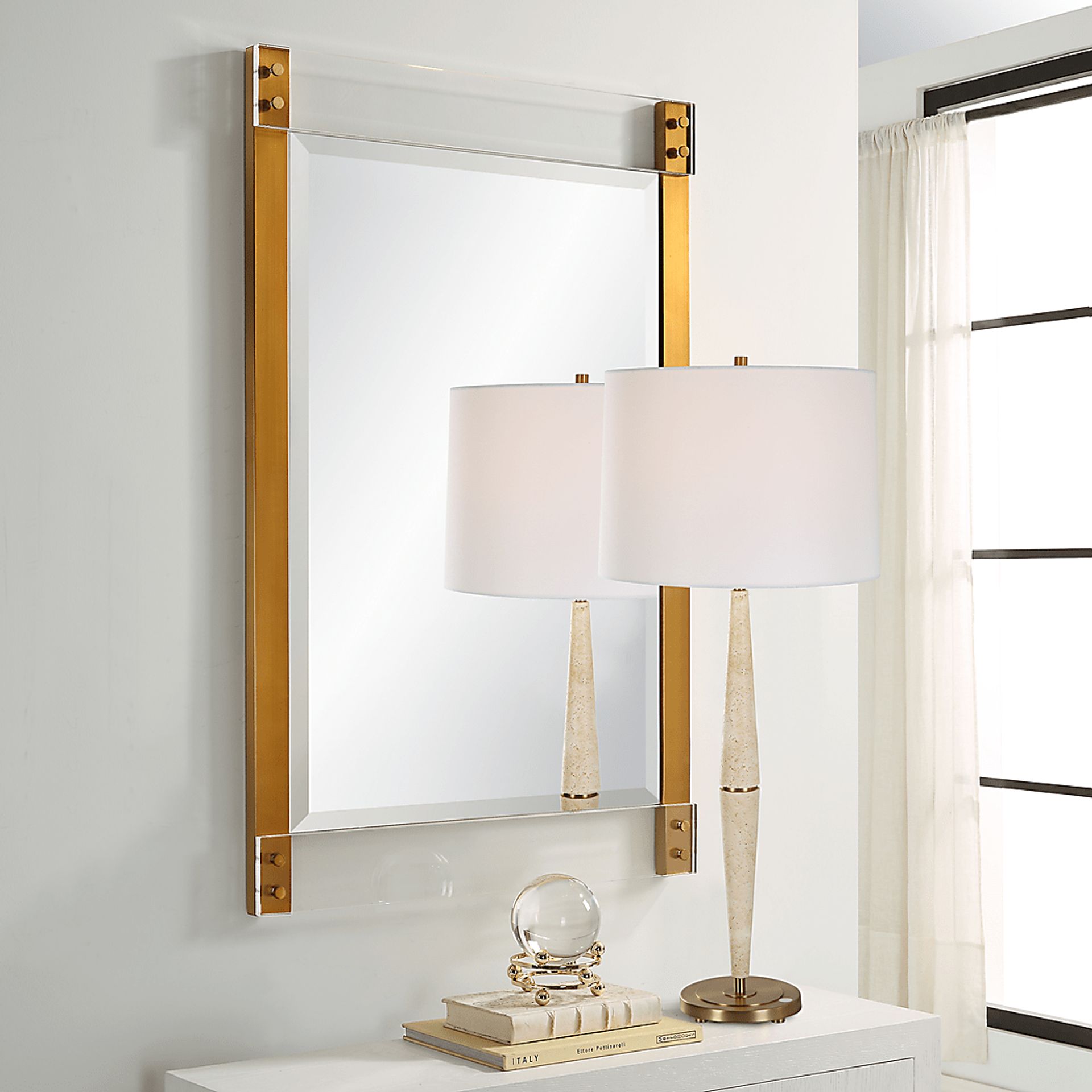 Jesko Brass Mirror - Image 3