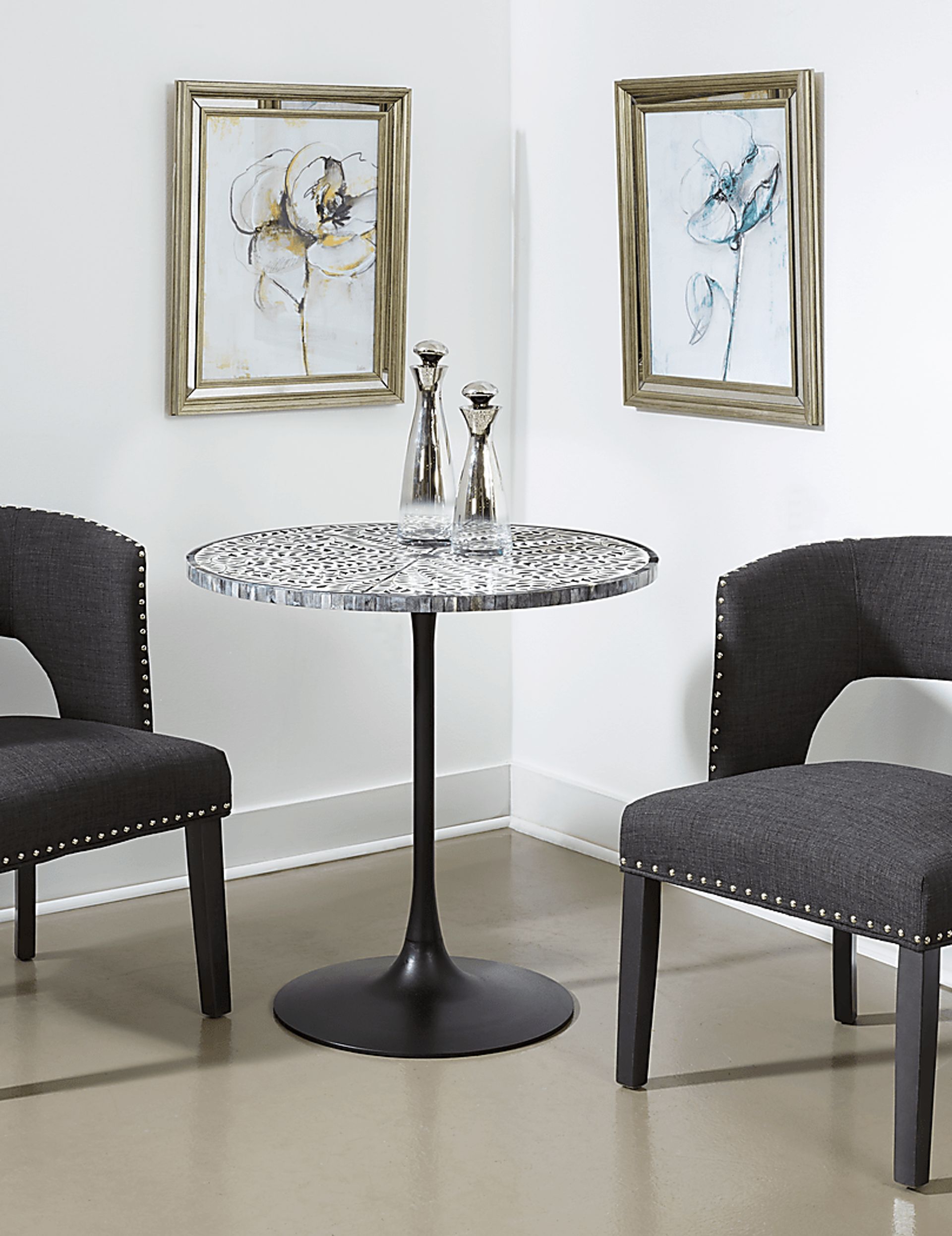 Jessamine Gray Accent Table - Image 3