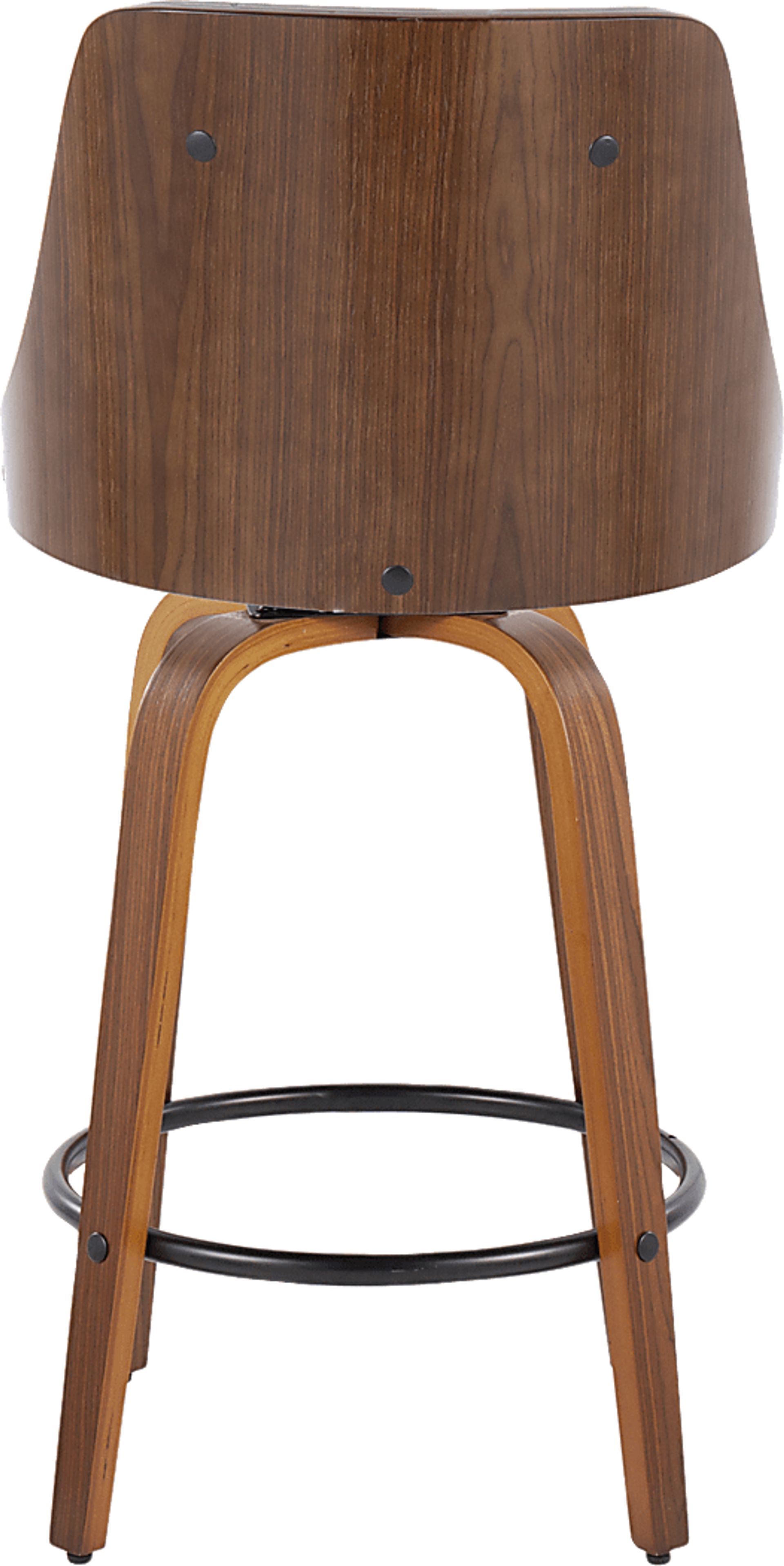 Jessaminnes III Gray Swivel Counter Height Stool, Set of 2 - Image 7