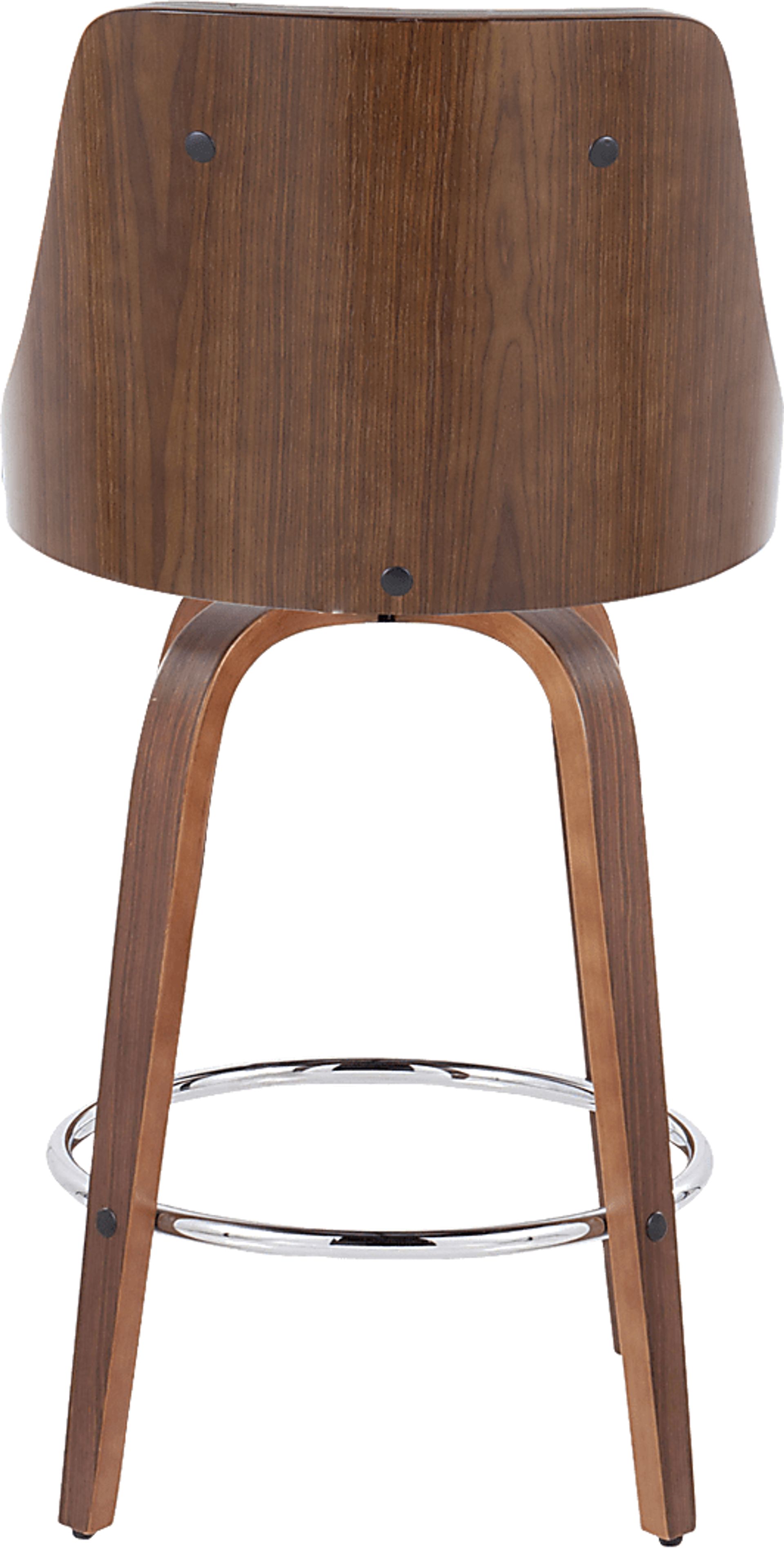 Jessaminnes I Gray Swivel Counter Height Stool, Set of 2 - Image 7