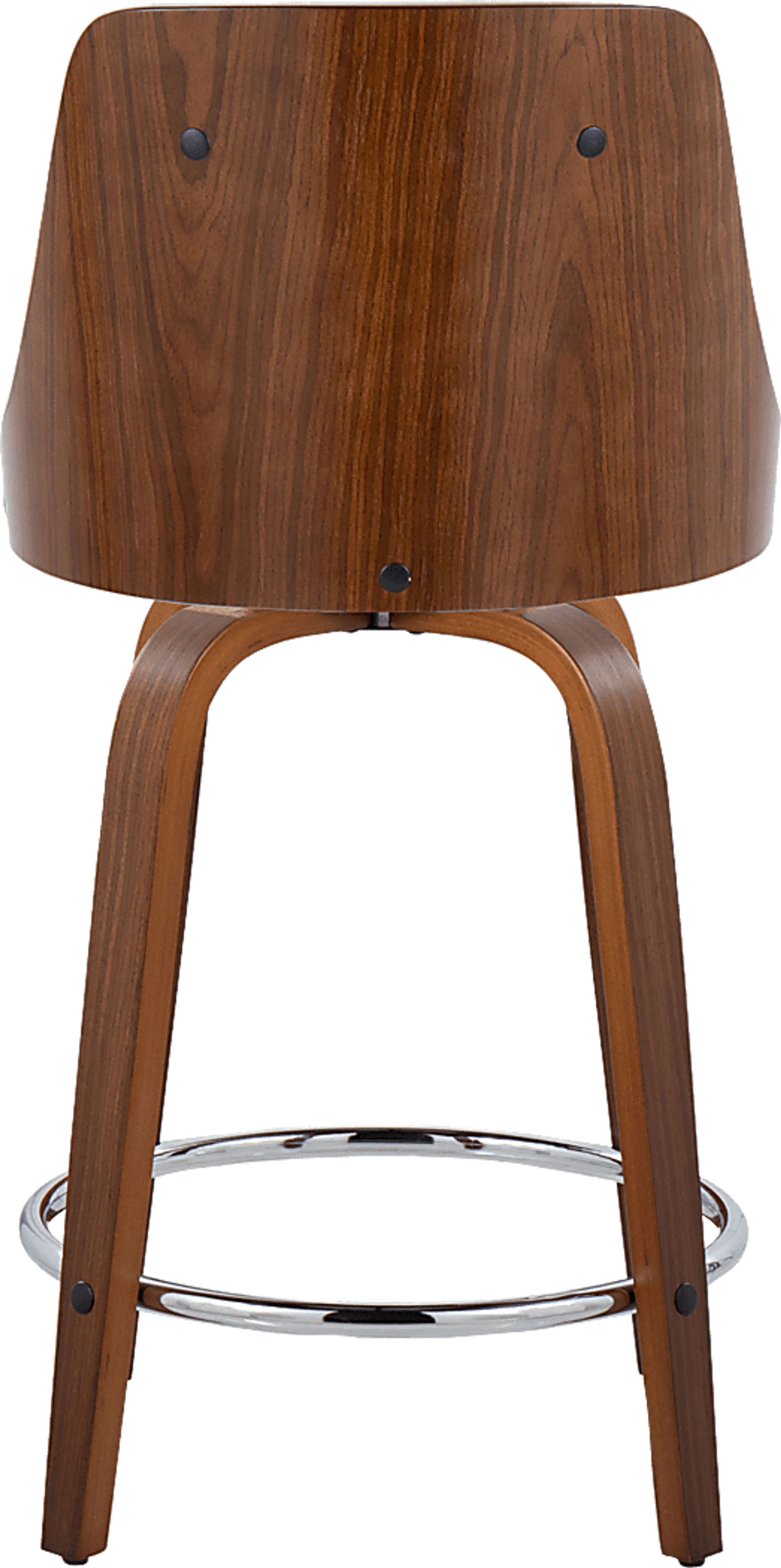 Jessaminnes I White Swivel Counter Height Stool, Set of 2 - Image 6