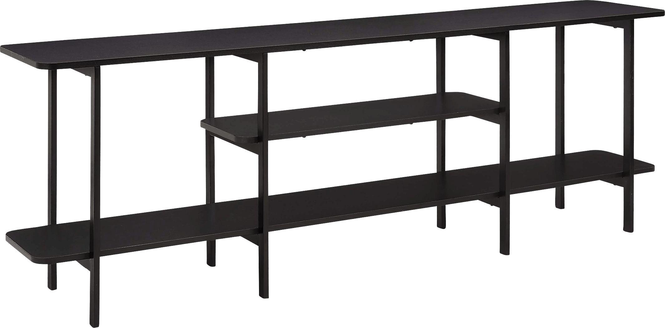 Jessee II Black Sofa Table