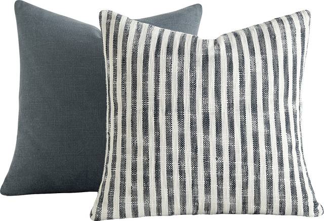 Jetaid Navy Accent Pillow Set of 2 - Thumbnail - Image 1