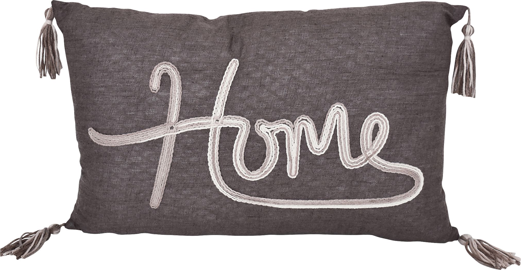 Jetal Gray Throw Pillow