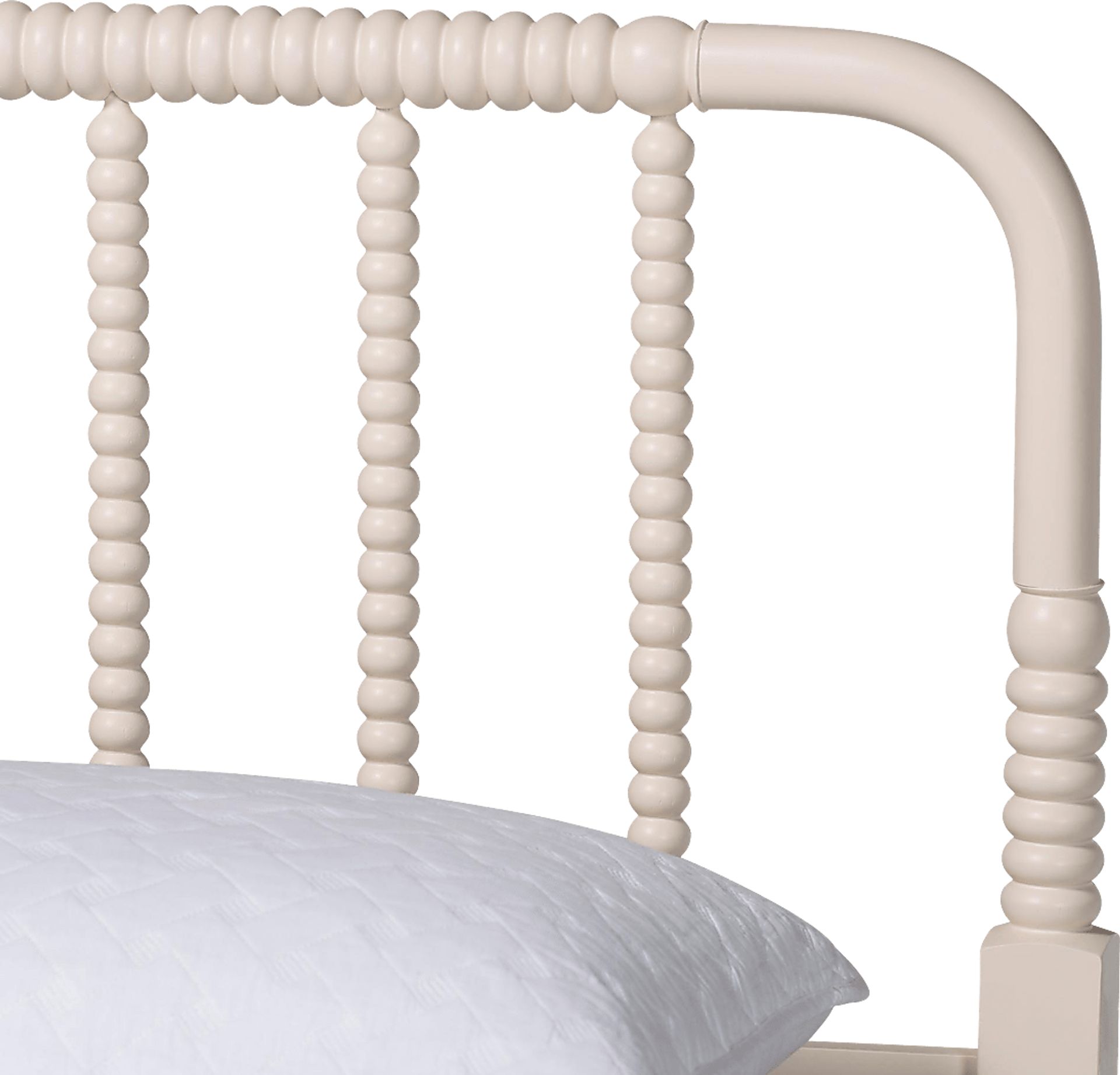 Jetexe Ivory Queen Bed - Image 4