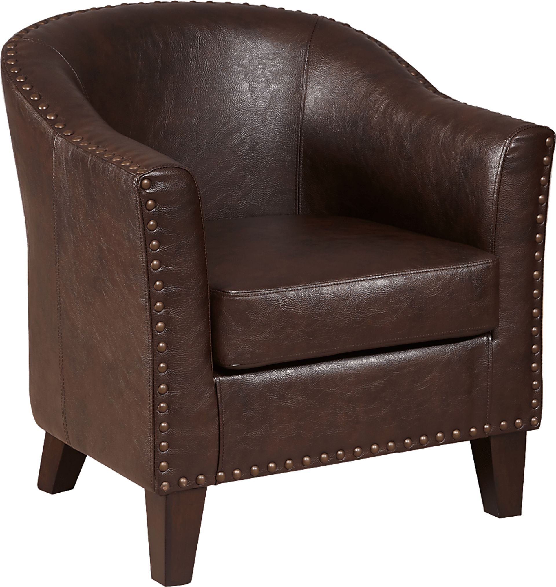 Jetha Brown Accent Chair - Image 1