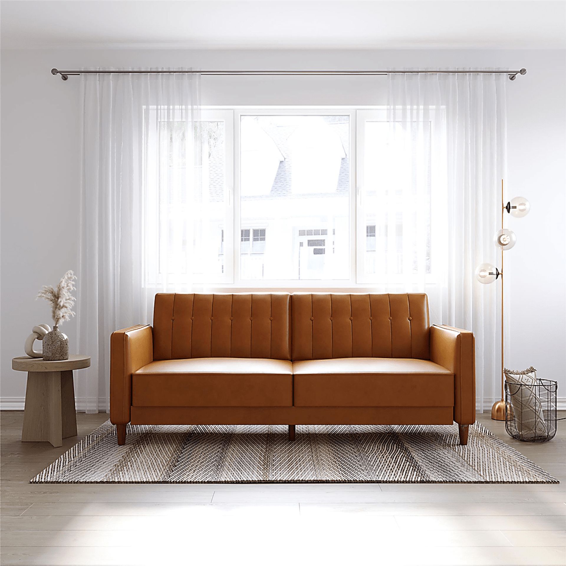 Jethar I Camel Futon - Image 3