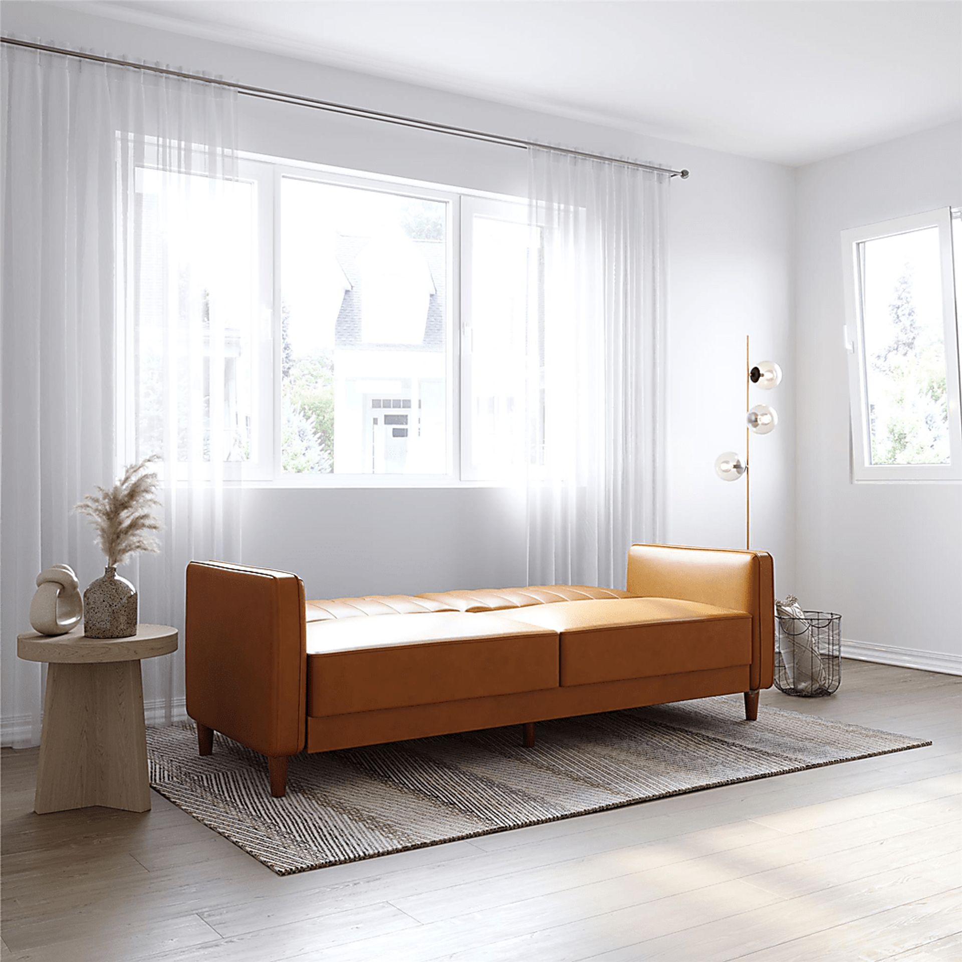 Jethar I Camel Futon - Image 4