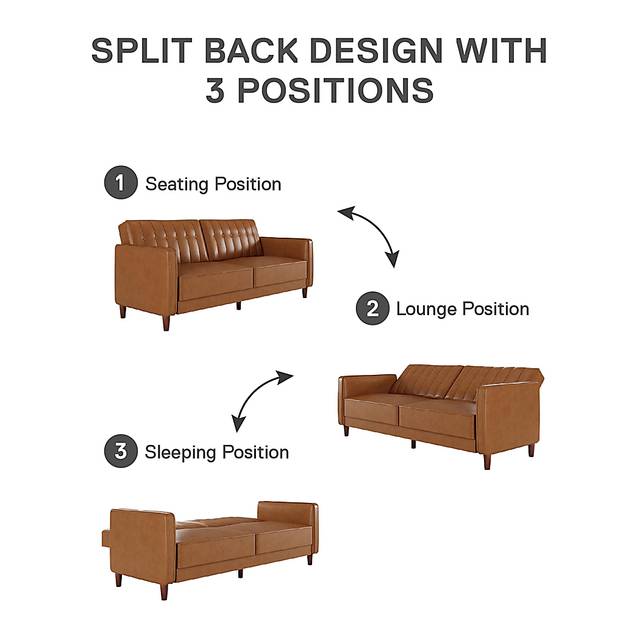 Jethar I Camel Futon - Thumbnail - Image 9