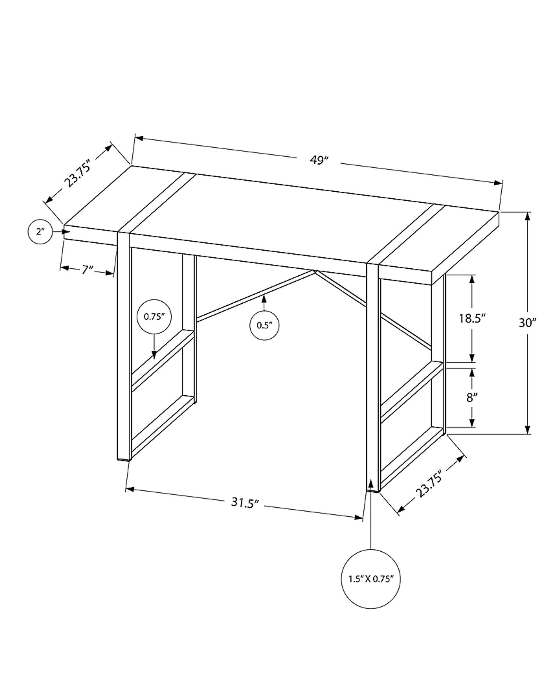 Jetton Cherry Desk - Image 3