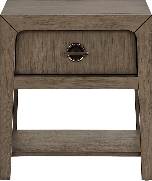 Jetty Beach Gray Nightstand - Thumbnail - Image 1