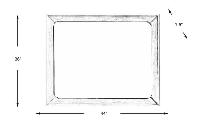 Dimension Image. Please refer to the Dimension Tab on this page for dimension details.