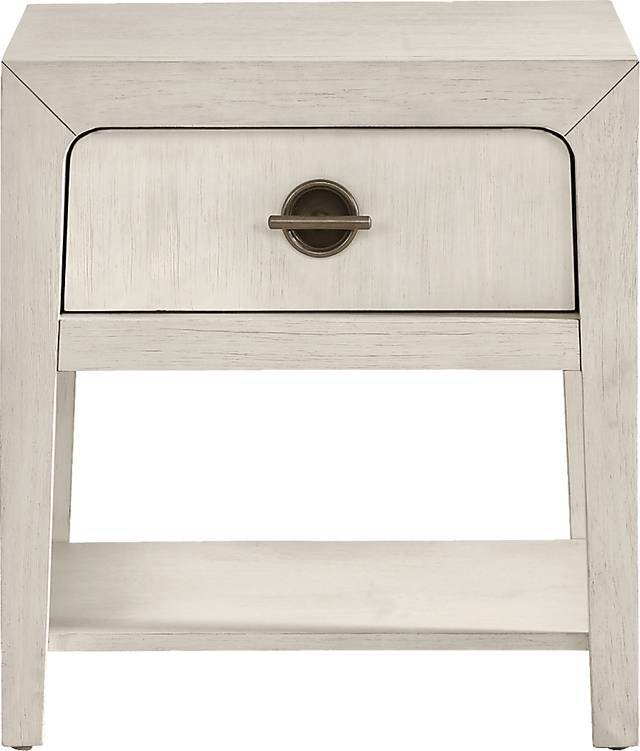Jetty Beach White Nightstand - Thumbnail - Image 1