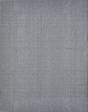 Jetty Blue Denim 8' x 10' Indoor/Outdoor Rug