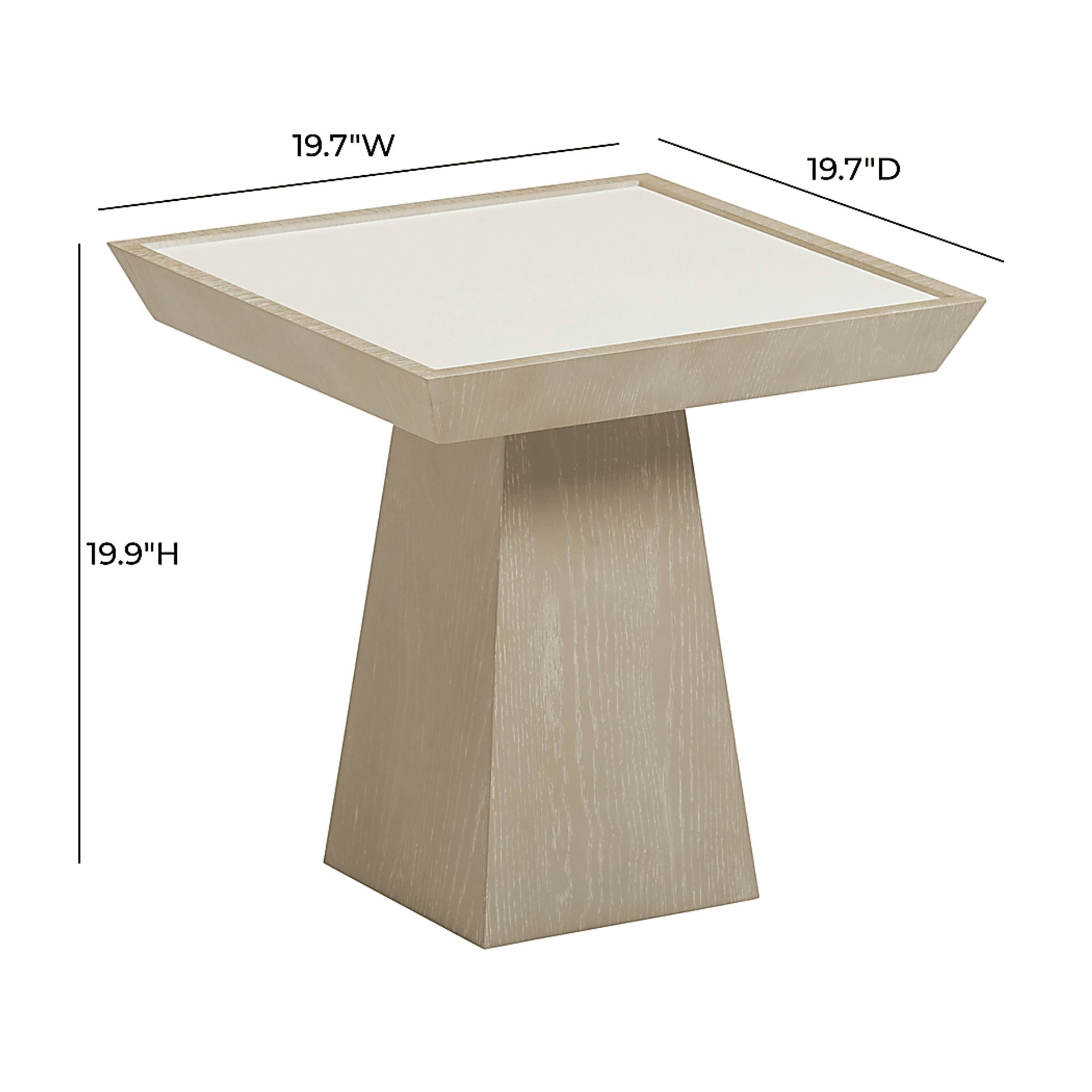 Jetweels Brown End Table - Image 4