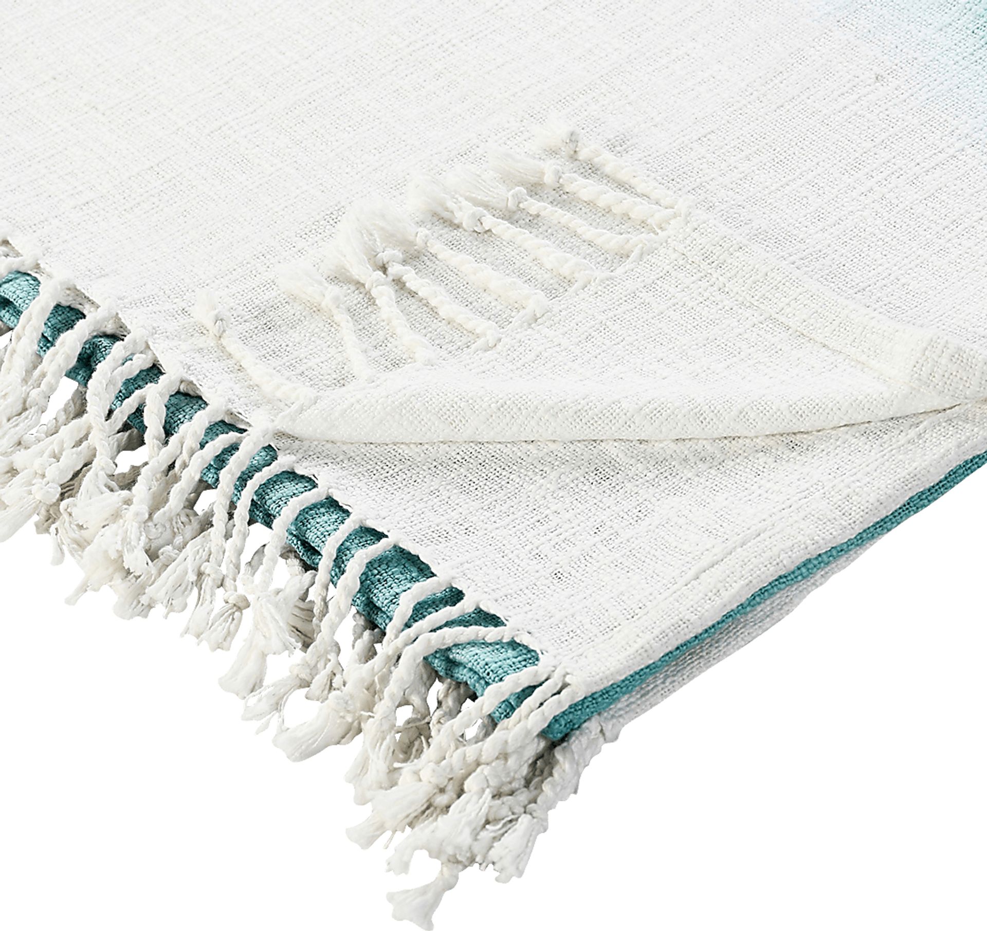 Jewel Row Blue Throw Blanket - Image 4