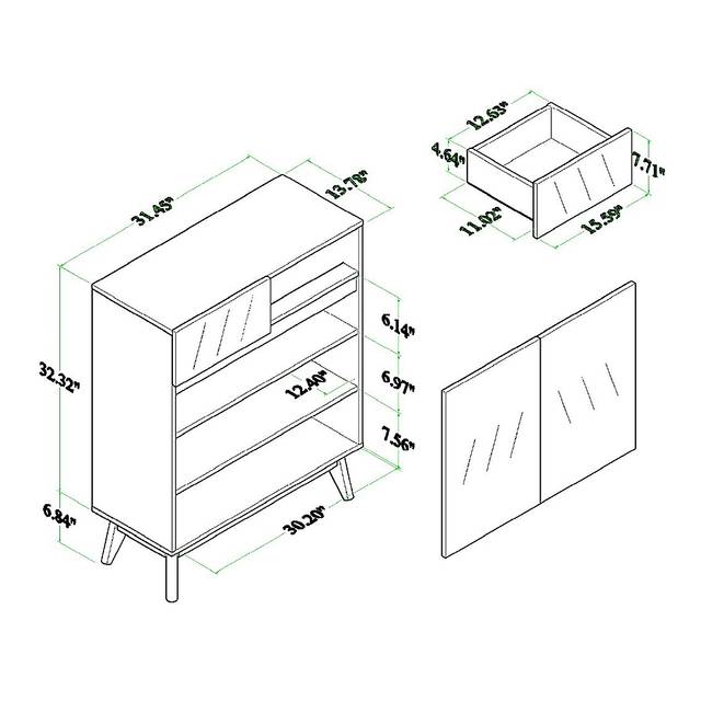Jewelweed Brown Accent Cabinet - Thumbnail - Image 11
