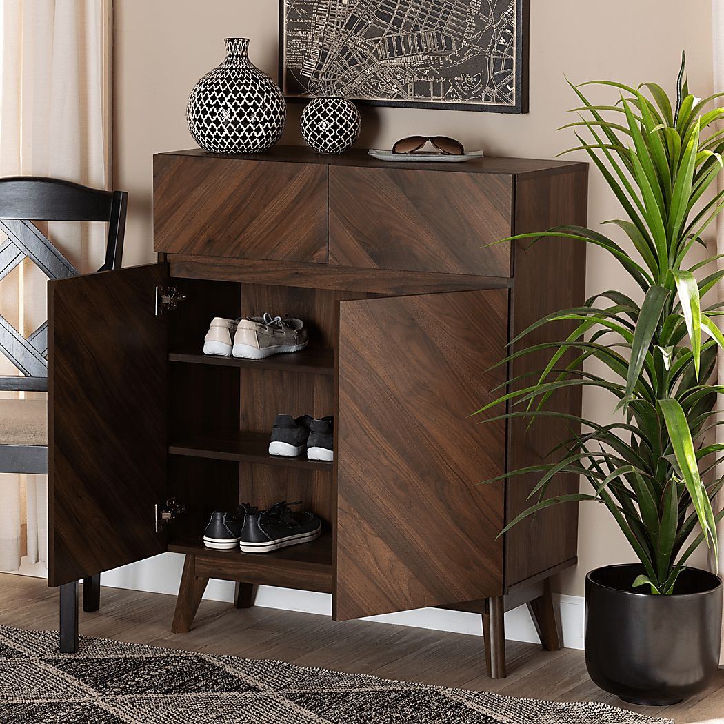 Jewelweed Brown Accent Cabinet
